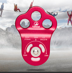 Three-hole Single Pulley For rock Climbing And Tree Climbing