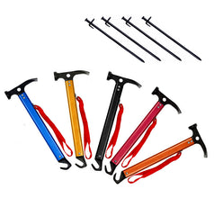 Outdoor Multi-function Tool Camping Tent Nail Hammer