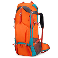 Professional Outdoor Hiking Backpack, Ultra Light And Wear-resistant, Men's And Women's Hiking Backpack, Large Capacity Waterproof Camping Backpack, 70L