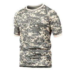 Men's Outdoor Summer Tactical Camouflage T-shirt