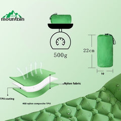 Portable Tpu Inflatable Mattress Camping Picnic Mat