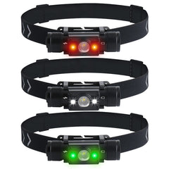 New Headlamp USB-C Quick Charging Outdoor Bright Light