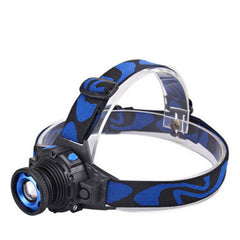 Built-in Polymer Rechargeable LED Headlamp Portable Head-mounted Focusing Outdoor Cycling Camping Major Headlamp