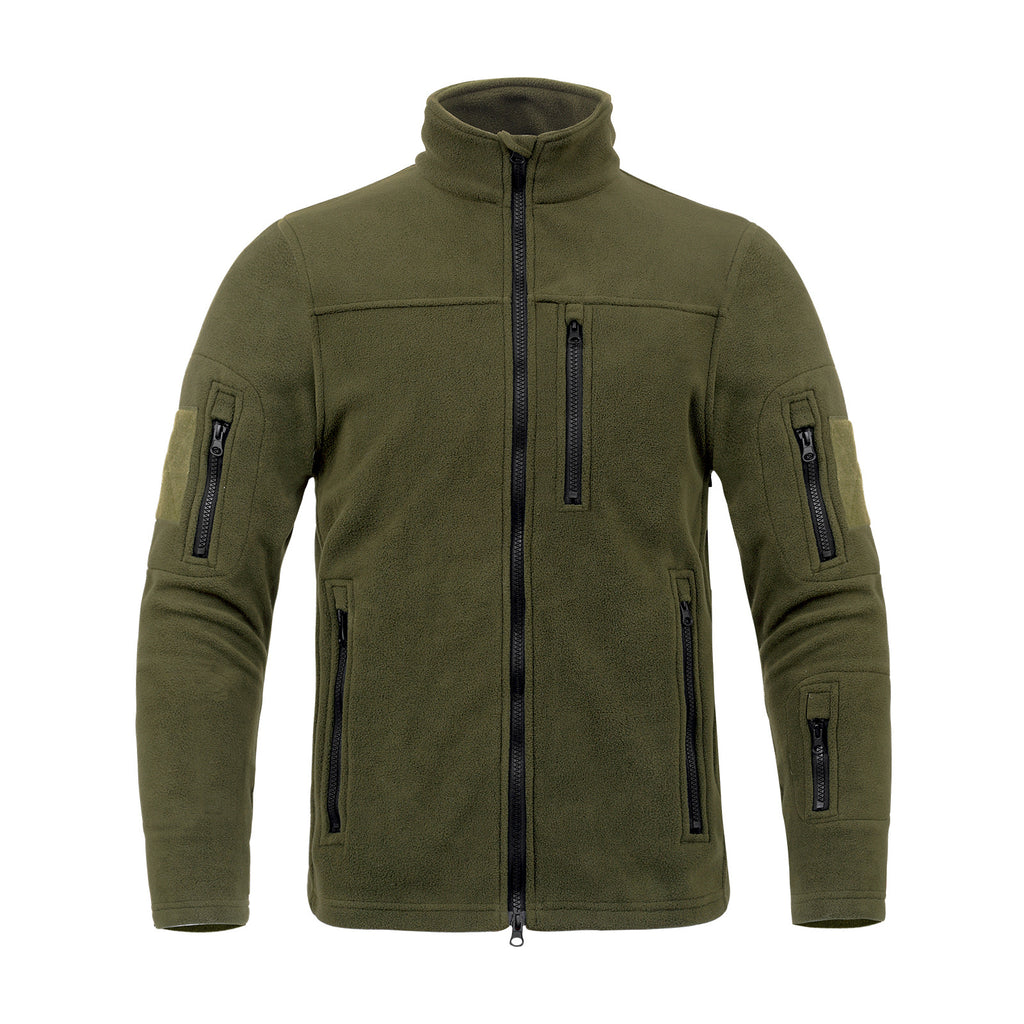 Outdoor Sports Tactical Polar Fleece Jacket Men's Thermal Climbing