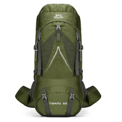 New Backpack Outdoor Hiking Bag 60L Large Capacity Nylon Travel Camping Hiking Backpack